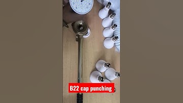 b22 cap । punching machines । invertor bulb #inverterledbulb #punchingmachine #b22