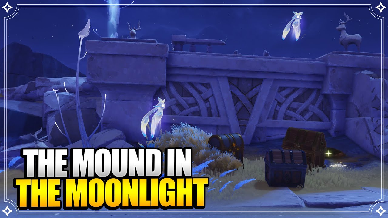 Wing of Keres Puzzle - The Mound in the Moonlight | World Quests & Puzzles【Genshin Impact】