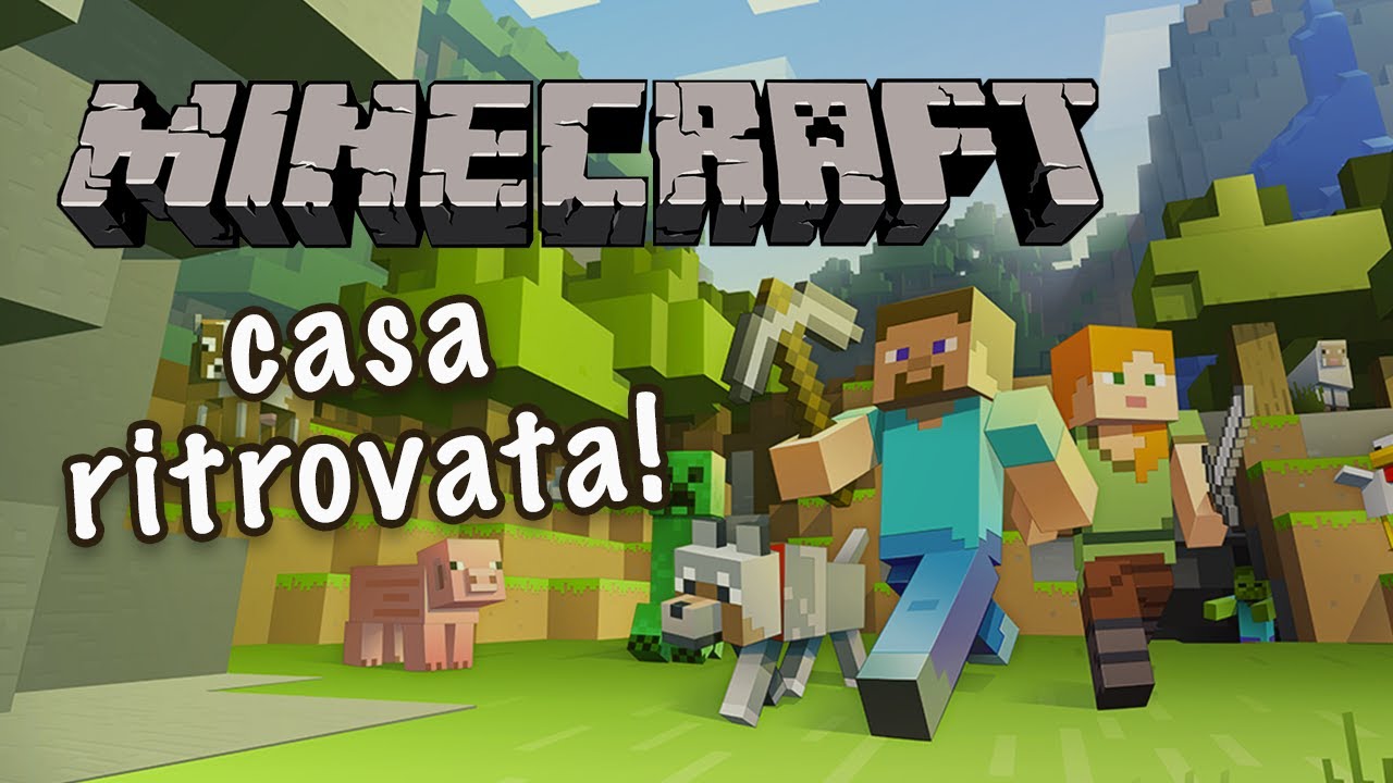 [ASMR ITA] GAMEPLAY: Minecraft - Casa ritrovata ma.. l'ho distrutta! 🙈