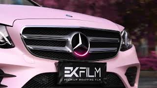 Soft Pink Mercedes Wrap | Clean City Drive Reveal screenshot 2