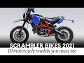 10 Newest Scrambler Motorcycles with Fresh Looks and Upgraded Offroad Capabilities