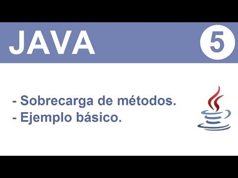 Video #5 - Sobrecarga de métodos en Java