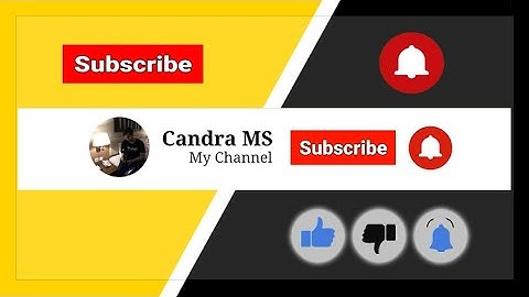 Cara membuat tombol subscribe dan tombol lonceng di kinemaster