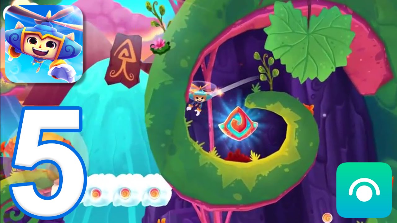 Heroki - Gameplay Walkthrough Part 5 - Hilly Lakes: Levels 1-2 (iOS)