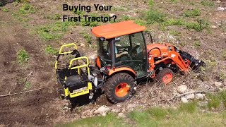 535 Buying A New Tractor? Can't Decide? This Might Help! Kubota LX2610 Compact Cab Tractor.