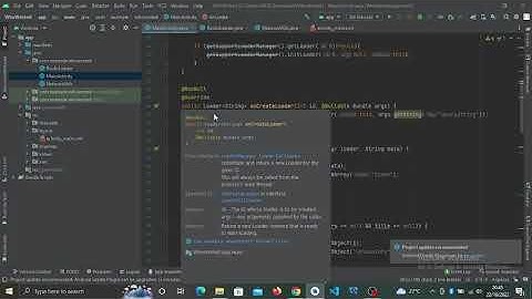 Mobile Application Development - AsyncTask & AsyncTaskLoader