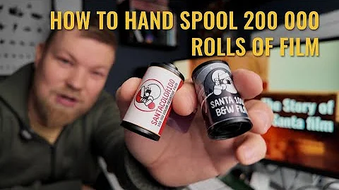 The Story of Santafilm - 200 000 rolls hand spooled 2019-2025