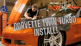 Modifying a C6 Corvette to Install an STS Twin Turbo Kit  Stacey David's Gearz S2 E8