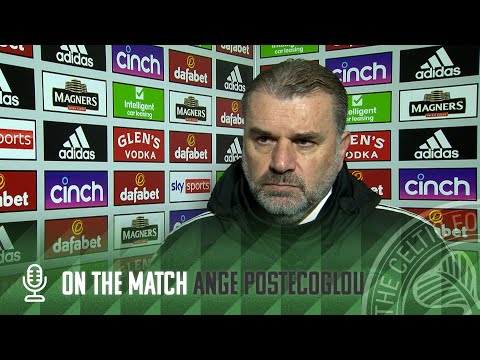 Ange Postecoglou On The Match | Celtic 3-1 Hearts | Victory for Celts in the Manager's 100th game!