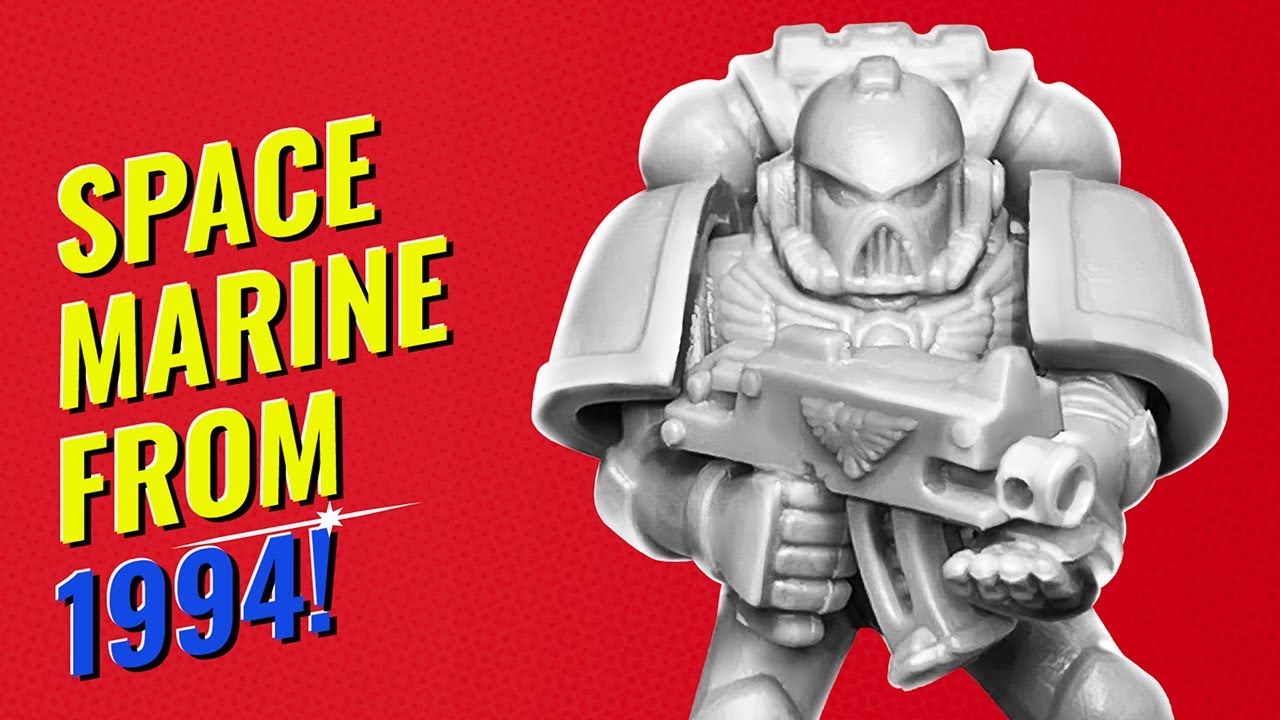 This Warhammer 40K Marine Is Older Than Half the Hobby