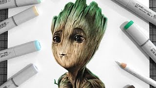 Speed Drawingbaby Groot