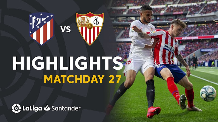 Highlights Atletico Madrid vs Sevilla FC (2-2)