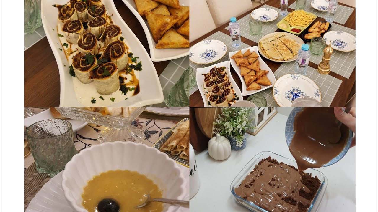 فطورنا رابع ايام رمضان🌙  وصفه سهله ولذيذة