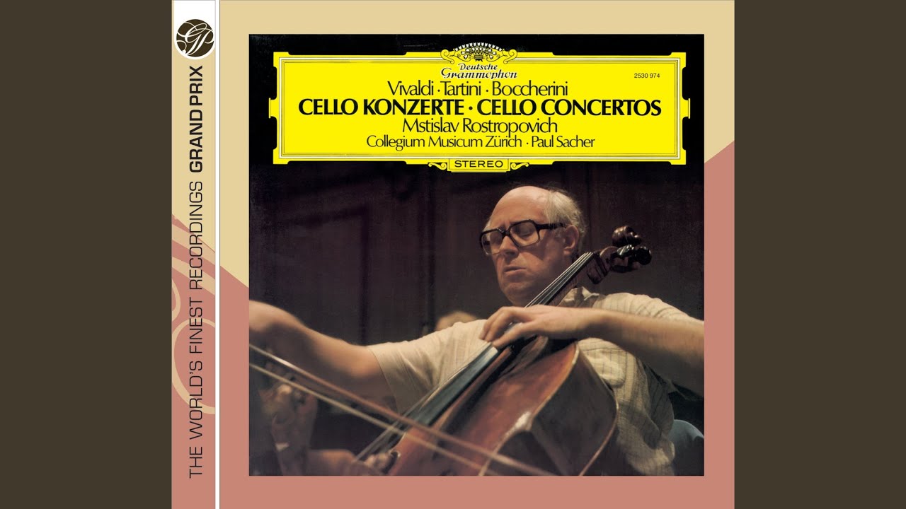 Παρακολούθηση Vivaldi: Cello Concerto in C Major, RV 398: I. Allegro στο YouTube
