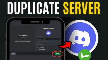 How to CLONE / DUPLICATE DISCORD SERVER on MOBILE