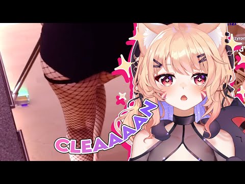 Chat boolies Squ into cleaning so she does