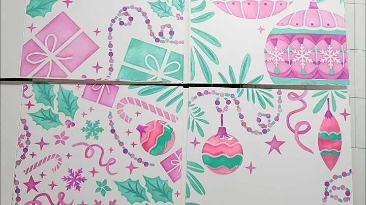The Ton- Jolly Season large layering stencils