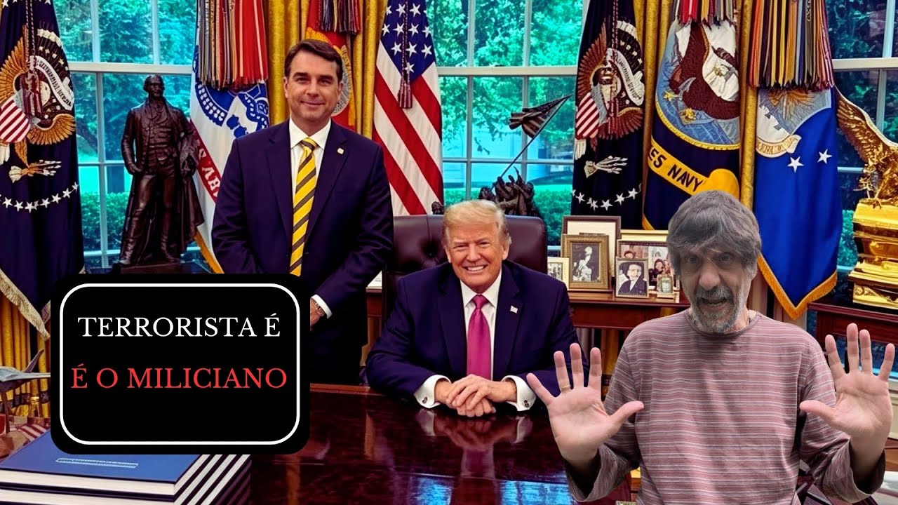 TERRORISTA É O MILiCIANO - Eduardo Bueno