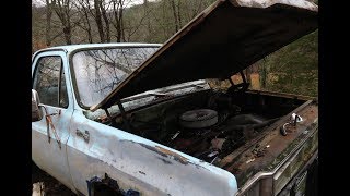Old Chevy 350 Open Headers!!!!!