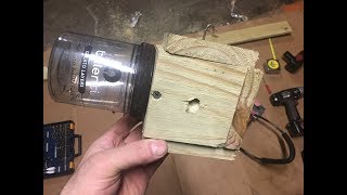 how to make a Carpenter Bee trap easy cheap and fast