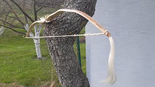 Native American sinew backed juniperus bow