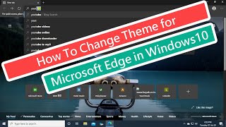 How To Change Theme for Microsoft Edge in Windows 10 screenshot 5