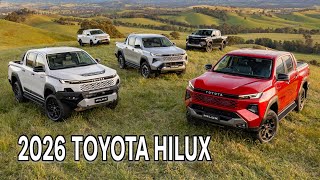New 2026 Toyota HiLux range in Australia – Exterior, Interior & Prices!