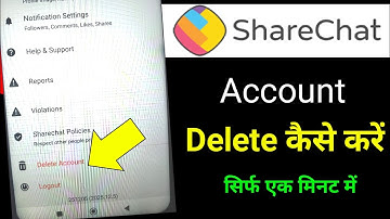 Sharechat Account Delete Kaise Kare || Delete Permanently Sharechat Account