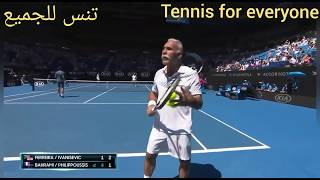 منصور بهرامي يذهل الجميع بسحره في بطولة أستراليا 2019 شاهد واحكم |Mansour bahrami |Wizard on court