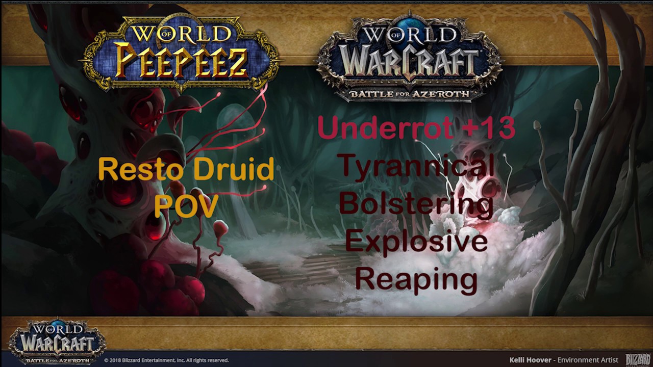Underrot +13 Resto Druid Healing Peepeez