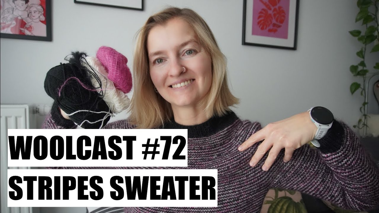 WOOLCAST#72 . Stripes Sweater