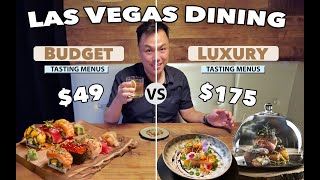 Vegas Tasting Menus: $49 Budget Vs $175 Luxury Tasting Menus | Kase Sushi & Partage