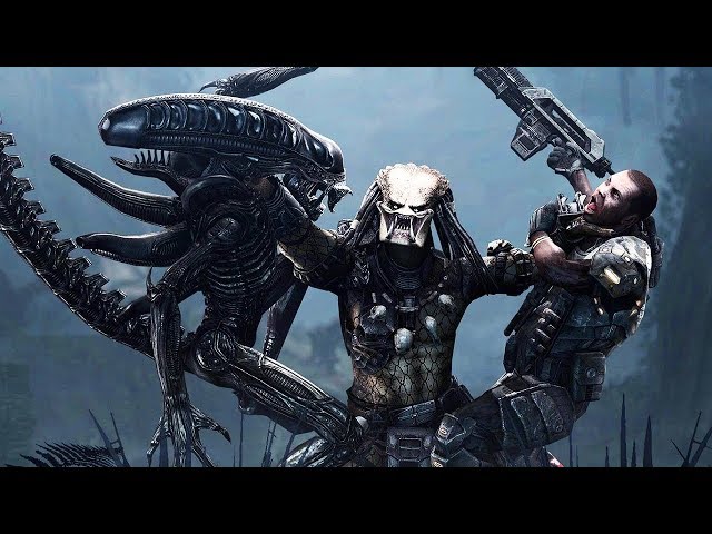 ALIEN VS PREDATOR Full Movie Cinematic (2022) All Cinematics 4K ULTRA HD  Action 