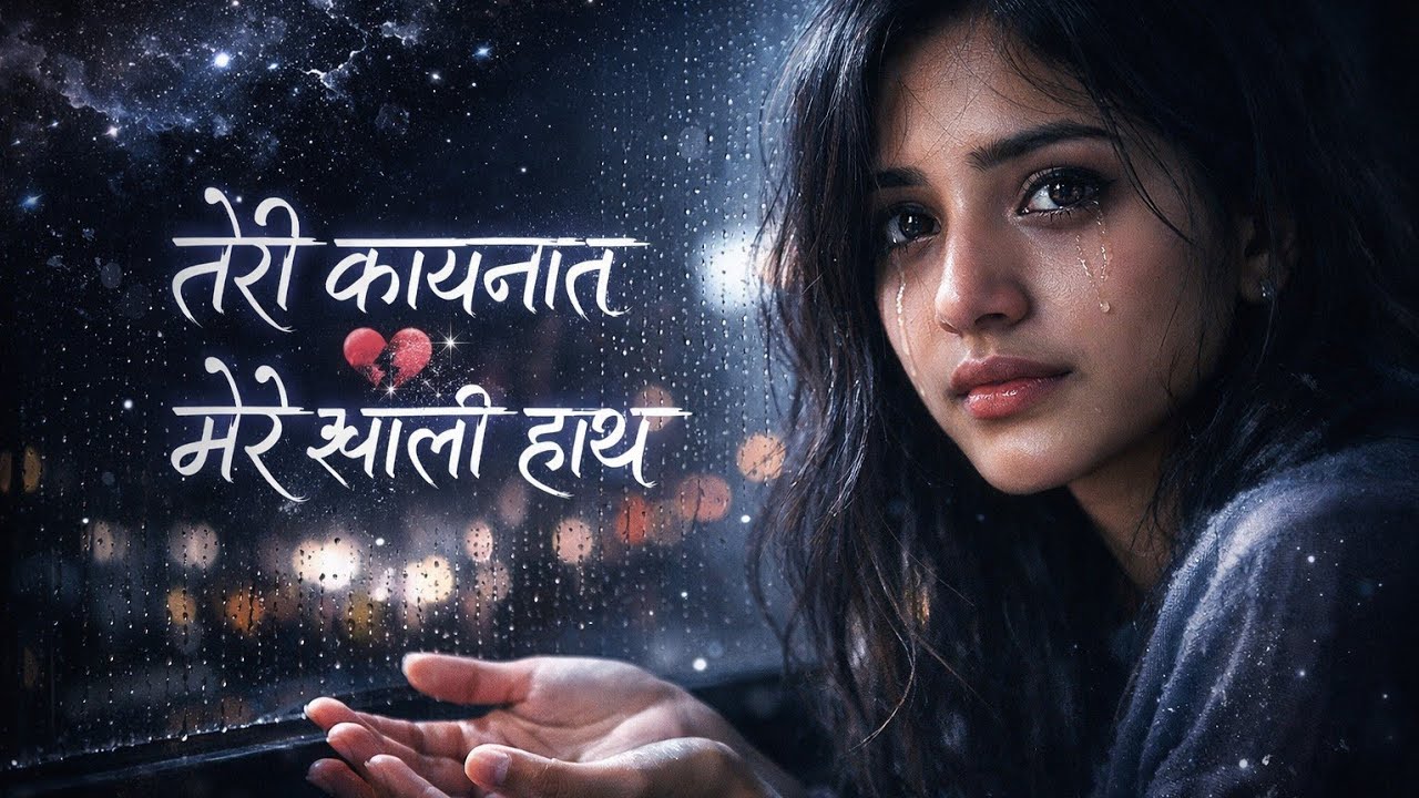 तेरी कायनात मेरे खाली हाथ 💔 | Very Heart Touching Sad Love Song | Emotional Hindi Song 2026