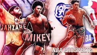 Mikey Williams, Jahzare Jackson & Q Webb Tough Workout With Nba Trainer