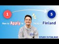 Study in Finland: how to apply?