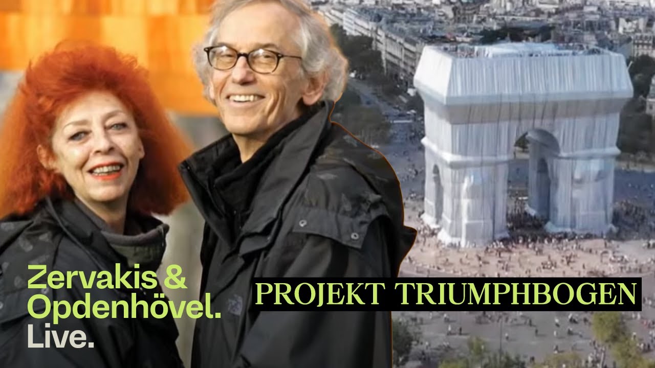 Christos letzter Wunsch - Das Arc de Triomphe eingewickelt in Stoff | Zervakis & Opdenhövel. Live.