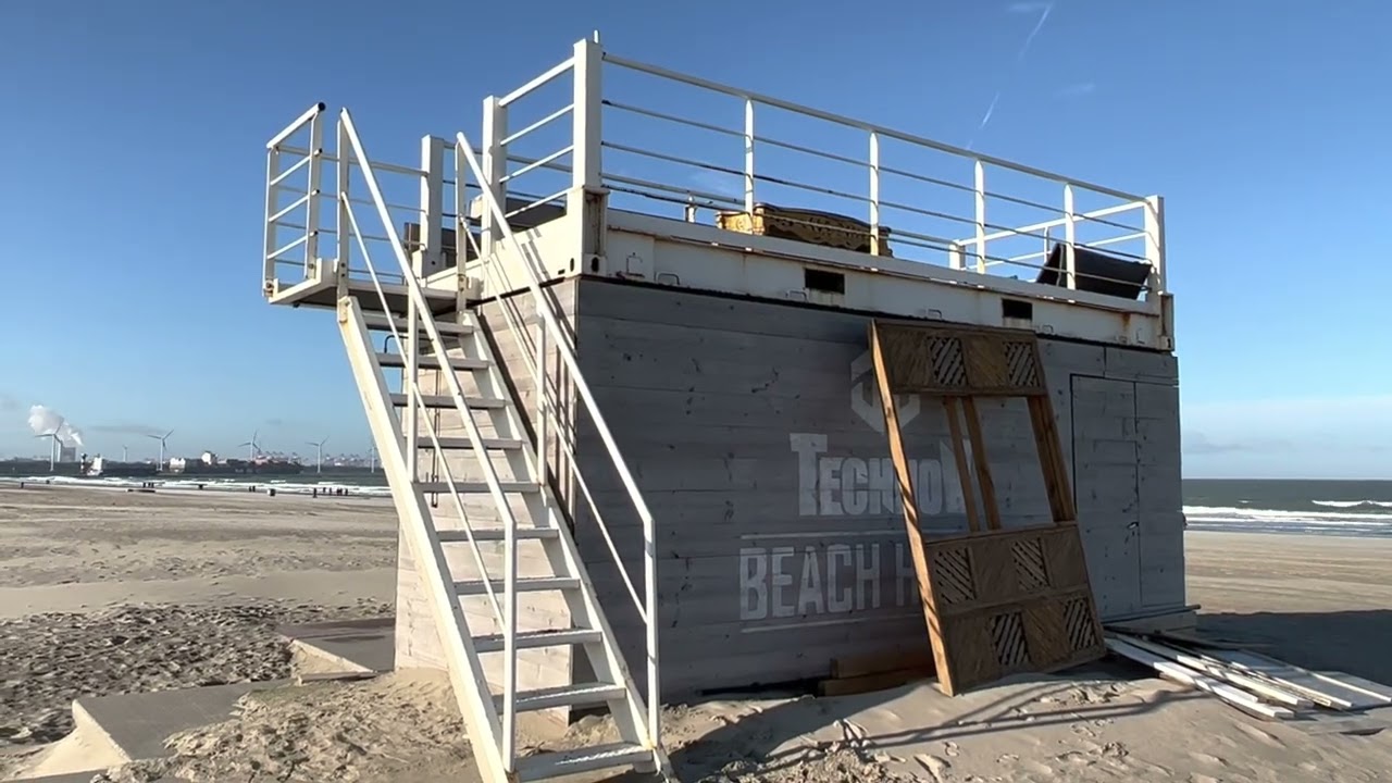 # 443 Хук-ван-Холланд. Строительство новой станции метро/Hoek van Holland.Nederland