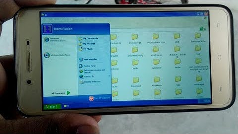 How to install windows XP on android