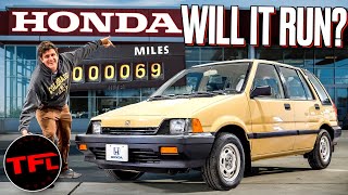 Honda Sent Us a BRAND NEW 1984 Honda Civic That Hasn&#39;t Run In Years! Can I Start It?