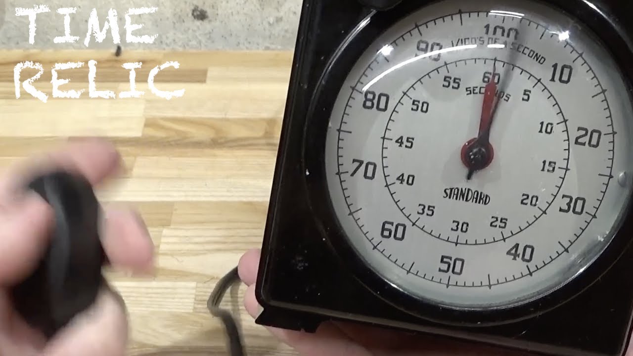 Vintage: Standard Electric Time Company S-1 Timer - YouTube