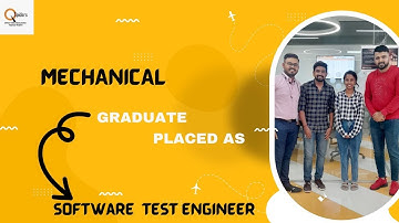 PLACEMENT ROADMAP | ME Graduate placed as SOFTWARE TEST ENGINEER  from QSpiders Rajajinagar
