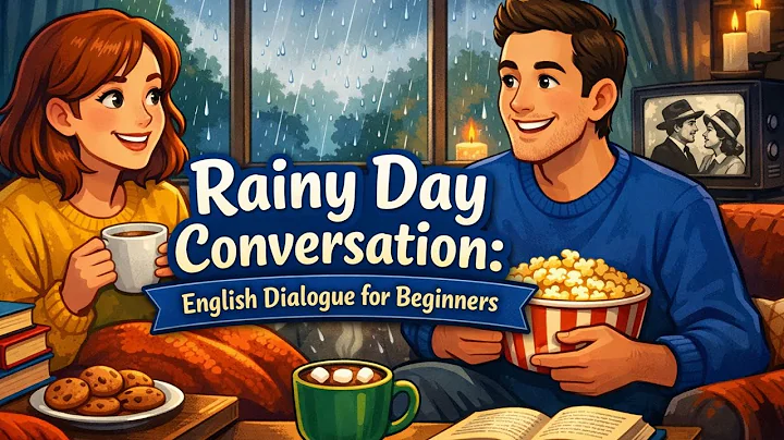 Rainy Days in English ☔ Cozy Conversations for Beginners | Easy English Practice