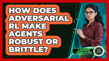 How Does Adversarial RL Make Agents Robust Or Brittle? - AI and Machine Learning Explained