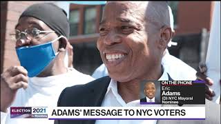 NYC Mayoral Candidate Adams on Vaccines, Taxes and Subway Safety