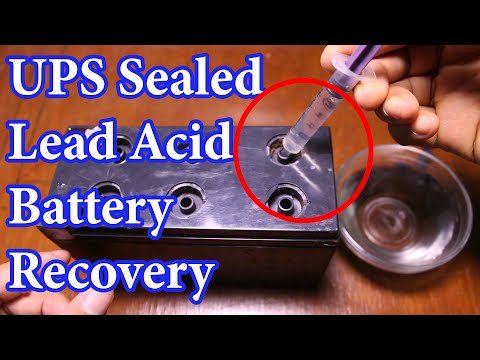 Sealed Lead Acid Battery Recovery | Doovi