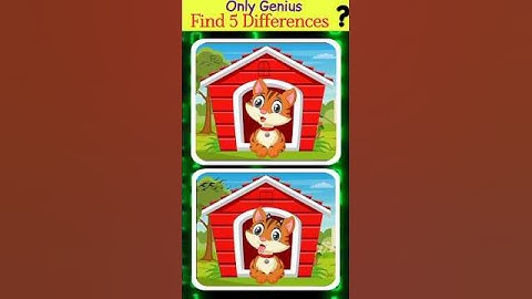 Only 1% People Can Find All 3 Differences! 🤯 | Find the 3 Mistakes Game #shorts