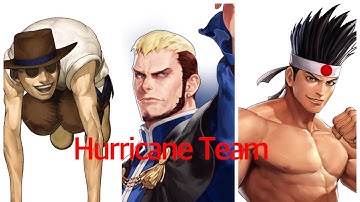 Kof 2002 UM arcade mode playthrough with the hurricane Team