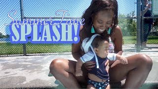 Edison And the Water Park| Magic Sand for Babies!