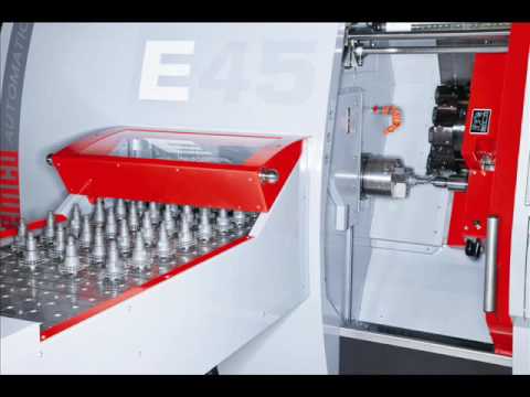 EMCO E45 Swing Loader Demo